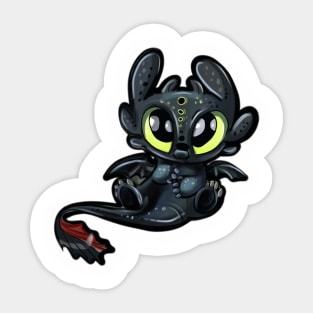 Toothless How To Train Your Dragon fan T-Shirt Sticker